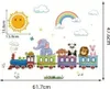 GKA Wandtattoo für Kinder Baby GK81 Zug mit 3 Waggons 6 Produktbild-Vorschau 5
