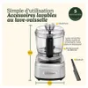 Cuisinart ECH4E, 0,9 l, Schwarz, Grau, Edelstahl, Tasten, Produktbild-Vorschau 7