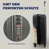 MuchoWow® Koffer Handgepäck Trolley Rollkoffer Kleine Produktbild-Vorschau 3