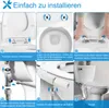 WC Sitze Bidet, Dusch WC-Sitz Aufsatz, Einstellbarer Produktbild-Vorschau 3