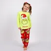 Grinch VELOURS, WEIHNACHTS-Pyjama für Mädchen, ZWEITEILIGER Produktbild-Vorschau 5