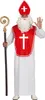 A person dressed in a Nikolaus costume, holding a staff. Anteprima dell’immagine prodotto