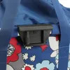 Klickfix City-Tasche Bikebasket florist indigo, Produktbild-Vorschau 3