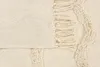 BELIANI Deka béžová bavlněná 125 x 150 cm geometrický vzor Náhled obrázku produktu 6