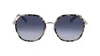 LONGCHAMP LO163S 743 GOLD/VINTAGE HAVANA 58/18/140 FEMALE Voir les images du produit 2