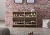 FineBuy Schuhkipper Sonoma 120 x 81 x 24 cm mit 4 Klappen Produktbild-Vorschau 5