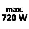 Text indicating maximum wattage. Voir les images du produit