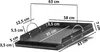 BBQ-Toro Stahl Keramik Grillplatte 63 x 41 cm, Produktbild-Vorschau 4