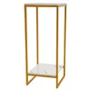 2 Schichten Metallständer Modern 30,2*30,2*75cm Produktbild-Vorschau 5