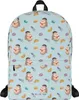 Mr. & Mrs. Panda Rucksack Eule Frankreich - Blau - Produktbild-Vorschau 1