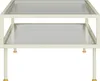 Couchtisch 'Lindau' Stahl mit Glasplatte 100 x 50 x 46 cm Produktbild-Vorschau 6