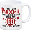 Witziger Kaffeebecher für den 60. Geburtstag mit Motiv: Produktbild-Vorschau 1