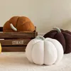 360Home Kreatives Kürbis Kissen design weiß 28cm Produktbild-Vorschau 3