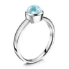 MATERIA by Matthias Wagner Blauer Topas Ring Silber 925 Produktbild-Vorschau 2