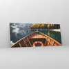 Bilder auf glas - Einteilig - £ódŸ Berge Kajak - 120x50cm - Produktbild-Vorschau 4