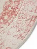 benuta Vintage Teppich Wohnzimmer Sia Creme/Rosa ø 160 cm Produktbild-Vorschau 5
