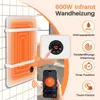 Jayseuw Handtuchtrockner Infrarotheizung 600W  - Produktbild-Vorschau 3