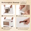 COSTWAY 75 L Aufbewahrungsbox mit Deckel faltbar, 3er Set Produktbild-Vorschau 8