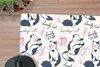 MuchoWow® Mauspad Mousepad Muster - Katze - Zitat - Rosa - Produktbild-Vorschau 2