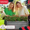 KOTARBAU® Blumenkasten 60x33x25cm Pflanzkasten mit Vlies Produktbild-Vorschau 2