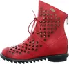 Laura Vita Lara Vita Sommerstiefel Schnürstiefel Rot Produktbild-Vorschau 12