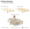Homestyle4u Futonbett 120x200 mit mit Lattenrost Jugendbett Produktbild-Vorschau 16