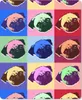 MuchoWow® Mauspad Mousepad Muster - Hund - Mops - Jungen - Produktbild-Vorschau 1
