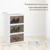 COSTWAY 3-poziomowe pudełka do przechowywania z pokrywą i Podgląd zdjęcia produktu 6