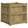 vidaXL Bac à plantes 50x50x50 cm Bois de pin imprégné Voir les images du produit 1