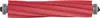 A red vacuum cleaner roller brush with gray end caps and black fasteners. Produktbild-Vorschau