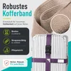 Koffergurt Kreuz – Gepäckgurt verstellbar, Kofferband mit Produktbild-Vorschau 6