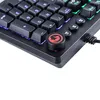A close-up view of a gaming keyboard with a prominent rotary dial. Produktbild-Vorschau