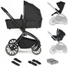BabyGo 3in1 Kombikinderwagen Harmony, black Produktbild-Vorschau 1