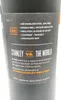 Close-up of the label on a black Stanley thermos. Náhled obrázku produktu