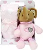 Geschenk mit Elefant Stofftier und Fleecedecke - Set Produktbild-Vorschau 4