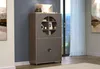 CALICOSY - Buffet haut 4 portes dont 2 avec verre trempé Voir les images du produit 8