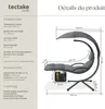 Fauteuil suspendu Elaria avec pare-soleil et poche latérale Voir les images du produit 6