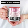 Trendation - Axolotl Tasse Geschenk Schwanzlurch Gamer I Produktbild-Vorschau 2