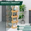bremermann Bambus Standregal, Badregal mit 4 Ablagen, ca. Produktbild-Vorschau 2