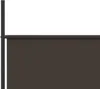 A close-up view of a brown roller blind attached to a dark grey pole against a white background. Náhľad obrázku produktu