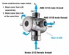 1/2 Zoll 3-Wege T-Adapter Bad Dusche Kopf Arm montiert Produktbild-Vorschau 7