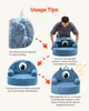 SucceBuy Kindersofa im Monster-Design aus Schaumstoff mit Produktbild-Vorschau 4