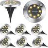 Forever 8 x LED Solarlampe Bodeneinbaustrahler Solar Produktbild-Vorschau 1
