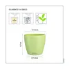 LECHUZA-Tischgefäß CLASSICO Color 14 DECO Magnolie | matte Produktbild-Vorschau 5