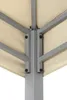 A close-up view of the central support structure and fabric of a canopy. Produktbild-Vorschau