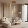 Lampadario A Sospensione Toolight Lhj088-3Cp Gold Anteprima dell’immagine prodotto 2