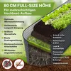 TTL GARDEN Hochbeet ELEGANCE L 240x80x80cm Anthrazit – Produktbild-Vorschau 5