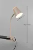 Lampada a LED a pinza, grigiastra, flessibile, H 33 cm Anteprima dell’immagine prodotto 4