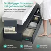 Mai & Mai Badmöbelset 150x48x25cm Unterschrank Anthrazit Produktbild-Vorschau 5