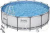 Bestway Steel Pro 4.57m x 1.22m, Grau/Blau, 16015 l, Produktbild-Vorschau 35